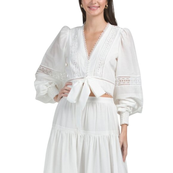 Secret Mission Tops - SECRET MISSION Silk Karina Top